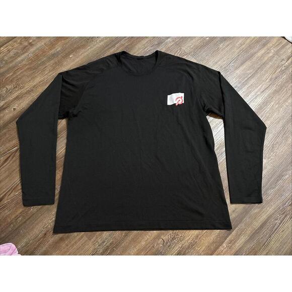 Other - Peloton Lululemon Black Athleisure Gym Minimalist Long Sleeve Mens XXL